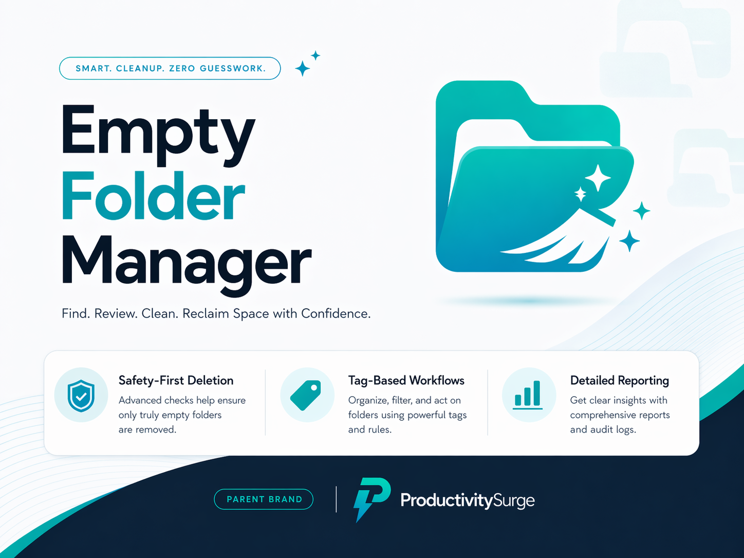 Safety-first deletion in Empty Folder Manager