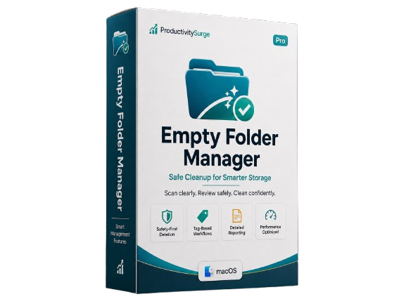 Empty Folder Manager product box