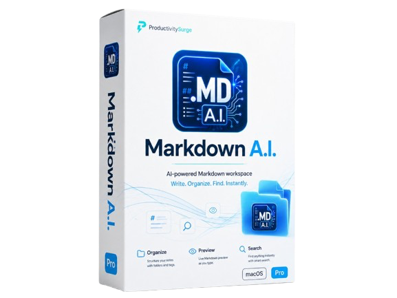 Markdown AI product box